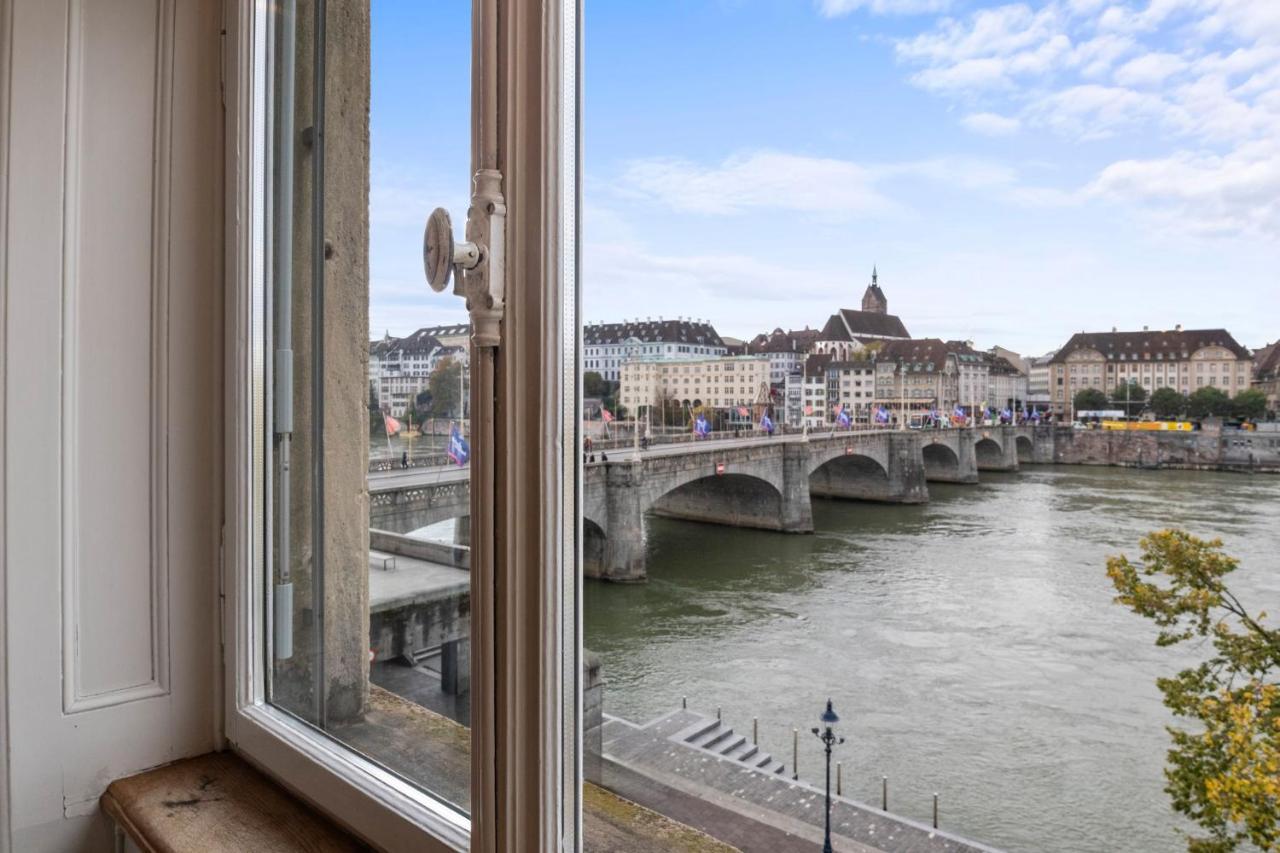True Basel - Stadtwohnung I Rheinblick Екстериор снимка